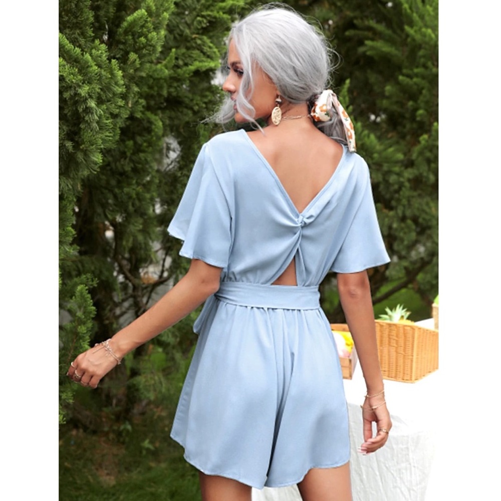 Twist Back Romper - Picture 10 of 16